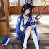 九柒喵《桐生桔梗》主题写真：88张全套美图