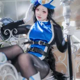 前野太太《胜利女神：妮姬 梅登 冰玫瑰》主题写真：94张全套美图