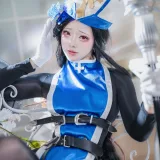 前野太太《胜利女神：妮姬 梅登 冰玫瑰》主题写真：94张全套美图