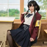 花铃《大凤jk放学后风纪委员》主题写真：71张全套美图