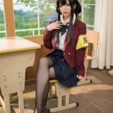 花铃《大凤jk放学后风纪委员》主题写真：71张全套美图