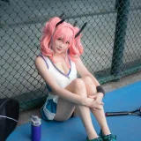 瓜希酱《布莱默顿》主题写真：20张全套美图