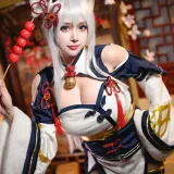 凛子酱《旗袍兔兔》主题写真：21张全套美图