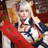 凛子酱《旗袍兔兔》主题写真：21张全套美图