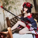 焖焖碳《葛饰阿荣》主题写真：22张全套美图