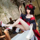焖焖碳《葛饰阿荣》主题写真：22张全套美图