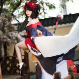 焖焖碳《葛饰阿荣》主题写真：22张全套美图