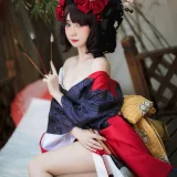焖焖碳《葛饰阿荣》主题写真：22张全套美图