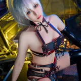 虎森森《皮革女王》主题写真：25张全套美图