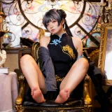 伊喵君《蔚蓝档案 妃咲》主题写真：26张全套美图