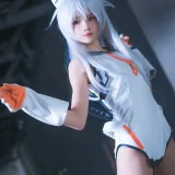 桜桃喵《机动战队：遥 2》主题写真：32张全套美图