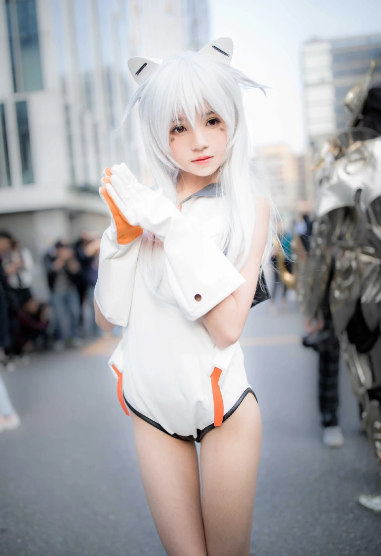 桜桃喵《机动战队：遥 2》主题写真：32张全套美图