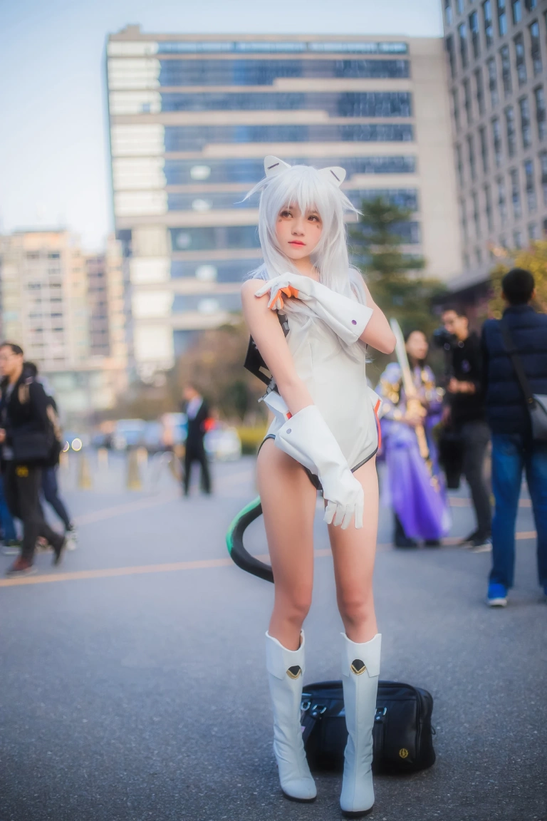 桜桃喵《机动战队：遥 2》主题写真：32张全套美图