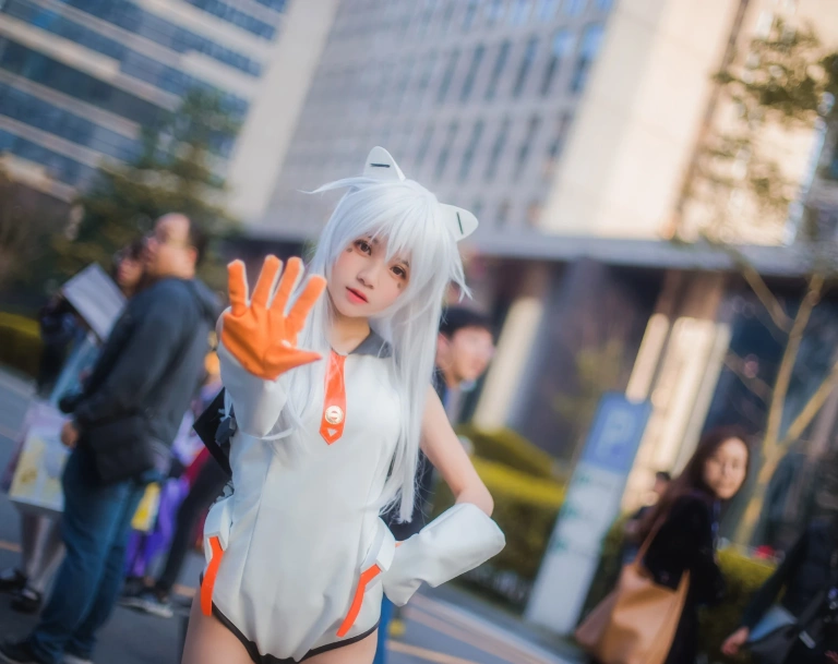 桜桃喵《机动战队：遥 2》主题写真：32张全套美图