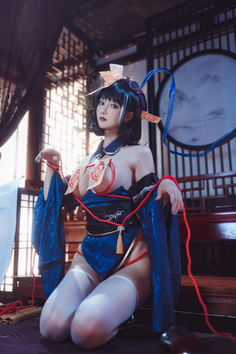 羽生三未《华甲欢庆僵尸三未全》主题写真：30张全套美图