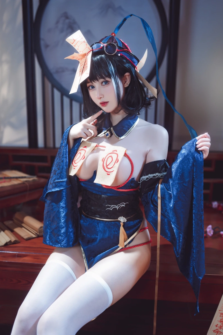 羽生三未《华甲欢庆僵尸三未全》主题写真：30张全套美图