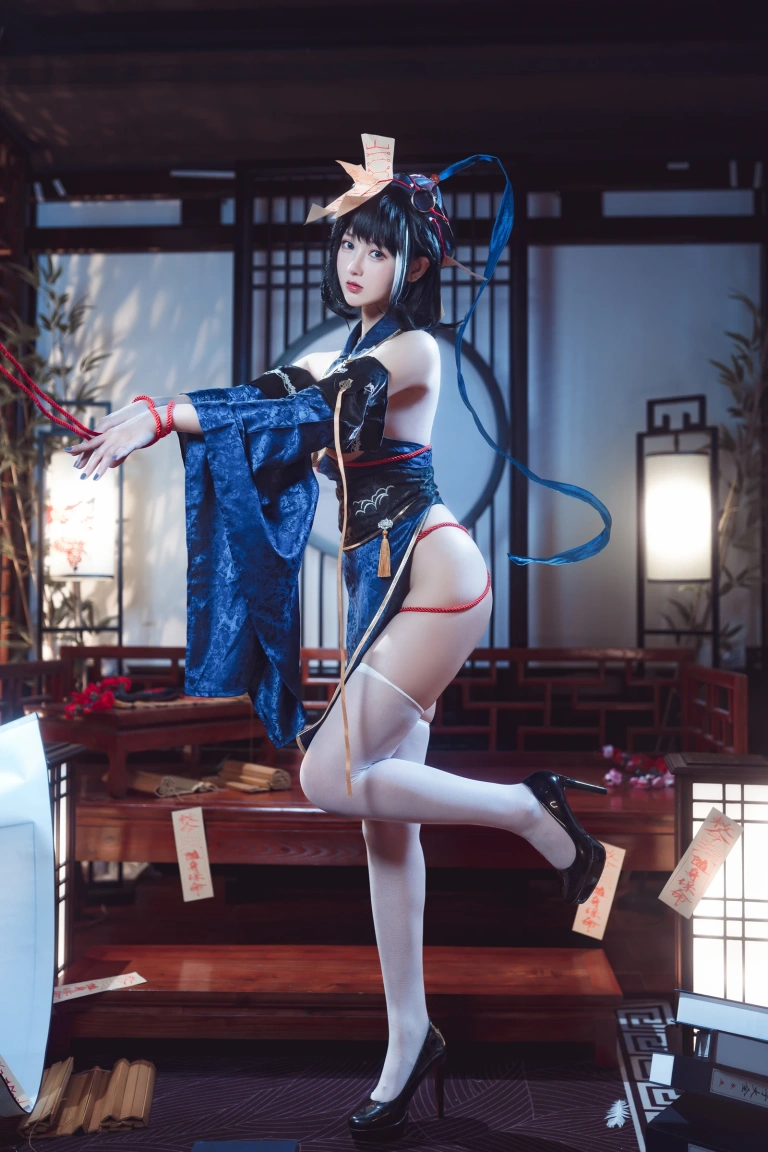 羽生三未《华甲欢庆僵尸三未全》主题写真：30张全套美图
