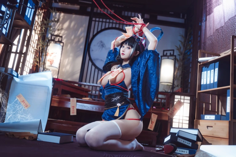 羽生三未《华甲欢庆僵尸三未全》主题写真：30张全套美图