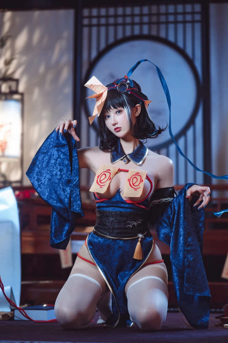 羽生三未《华甲欢庆僵尸三未全》主题写真：30张全套美图