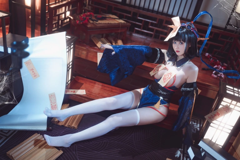羽生三未《华甲欢庆僵尸三未全》主题写真：30张全套美图