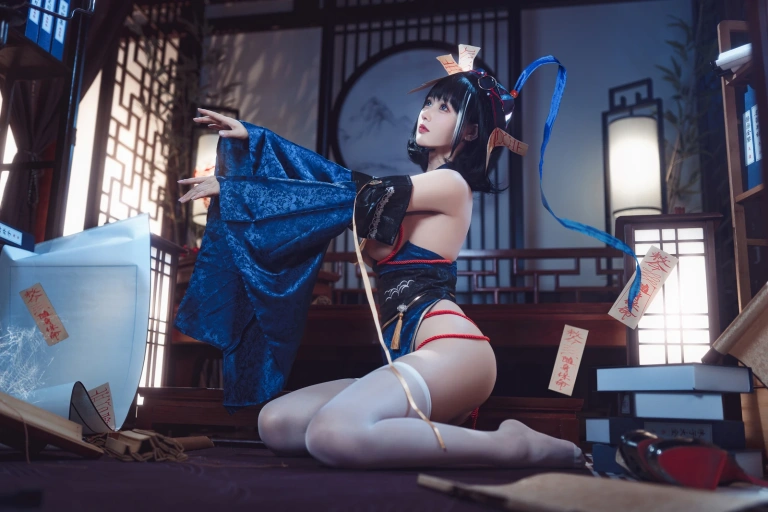羽生三未《华甲欢庆僵尸三未全》主题写真：30张全套美图