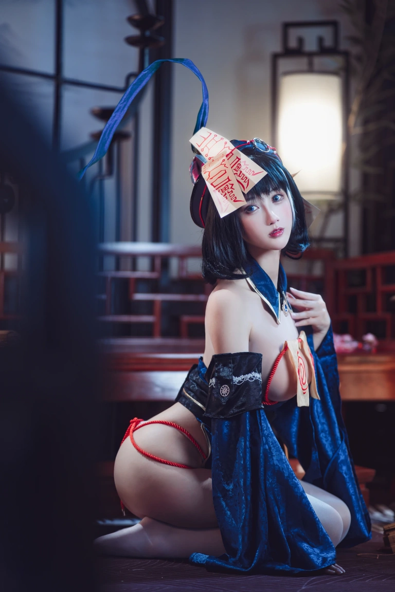 羽生三未《华甲欢庆僵尸三未全》主题写真：30张全套美图