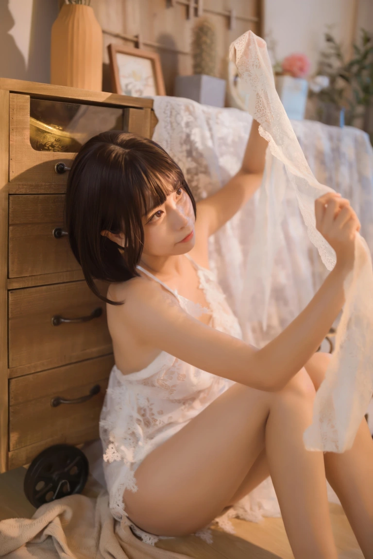 三無人型《日落》主题写真：32张全套美图