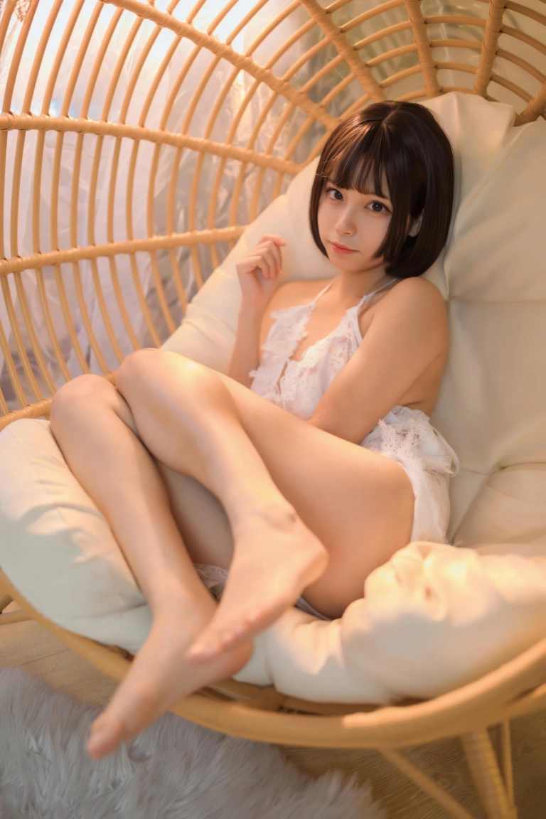 三無人型《日落》主题写真：32张全套美图
