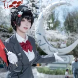 矢量鱼《蔚蓝档案 春日椿导游》主题写真：32张全套美图