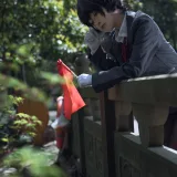 矢量鱼《蔚蓝档案 春日椿导游》主题写真：32张全套美图