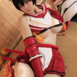 前羽《碧蓝档案 春日椿》主题写真：33张全套美图