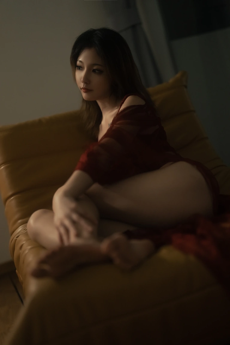 桃良阿宅《红烛》主题写真：43张全套美图