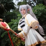 上杉绘黎落《葬送的芙莉莲》主题写真：44张全套美图