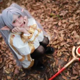 上杉绘黎落《葬送的芙莉莲》主题写真：44张全套美图