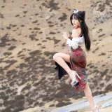 三水子《玉玲珑旗袍》主题写真：54张全套美图