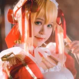 星黛鹿鹿《FGO 尼禄女仆》主题写真：34张全套美图