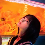 河豚抚子《金鱼jk》主题写真：25张全套美图