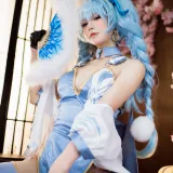 阿包也是兔娘《少女前线 PA15翠雀媚》主题写真：31张全套美图