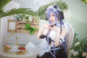 小野寺地瓜《奥古斯特 女仆》主题写真：10张全套美图