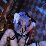 桜满三时《魅魔甘雨》主题写真：15张全套美图