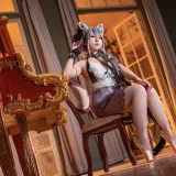 虎森森《黑芭蕾》主题写真：15张全套美图