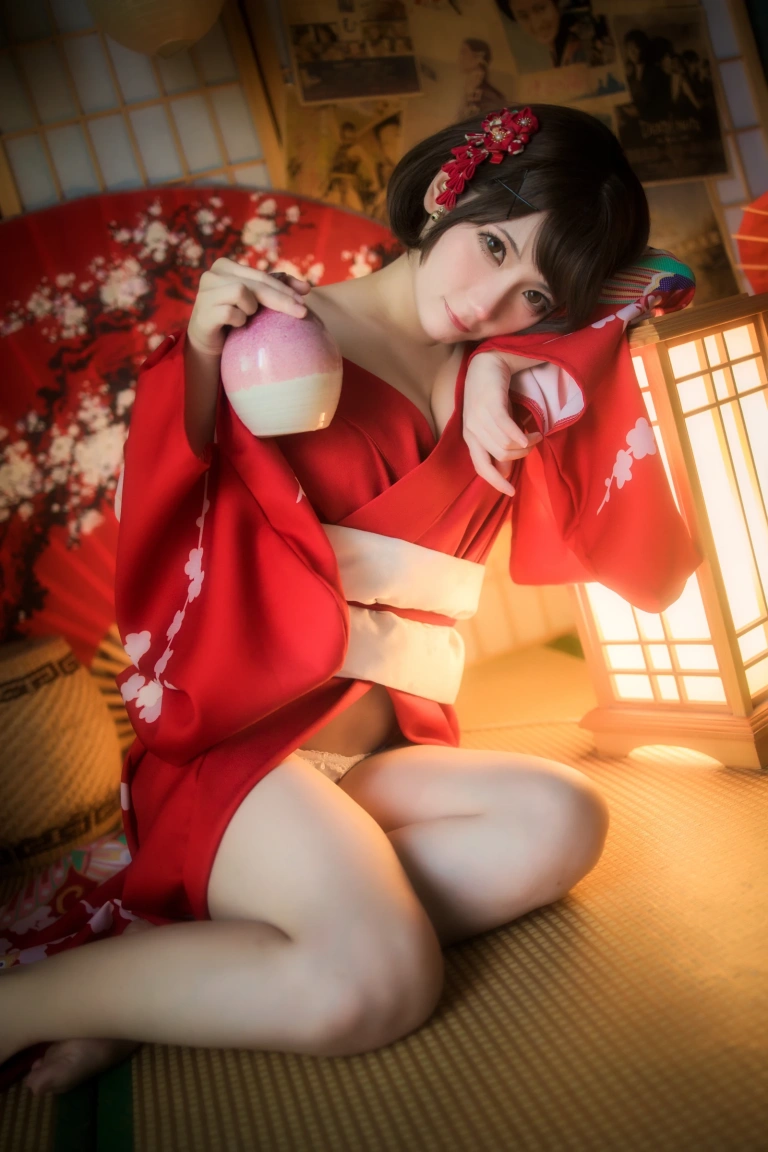 是三不是世《和服》主题写真：20张全套美图