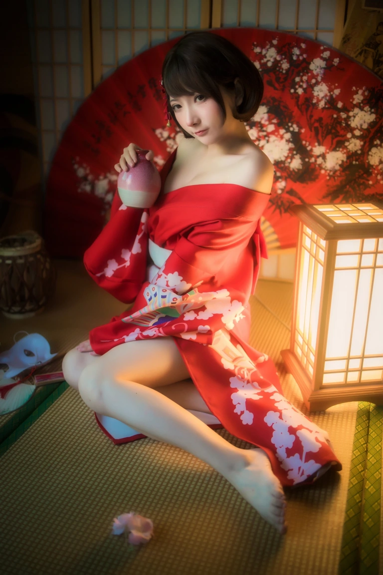 是三不是世《和服》主题写真：20张全套美图