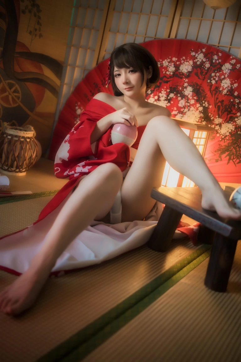是三不是世《和服》主题写真：20张全套美图
