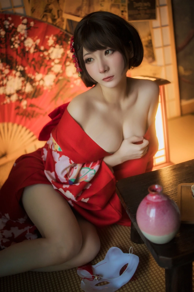 是三不是世《和服》主题写真：20张全套美图