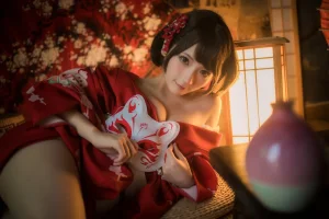 是三不是世《和服》主题写真：20张全套美图