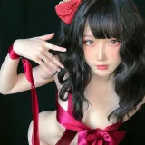 阿包也是兔娘《七夕礼物盒》主题写真：24张全套美图