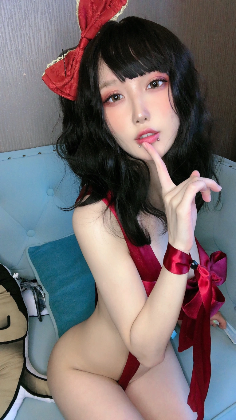 阿包也是兔娘《七夕礼物盒》主题写真：24张全套美图