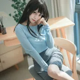 三無人型《吉他妹妹》主题写真：24张全套美图