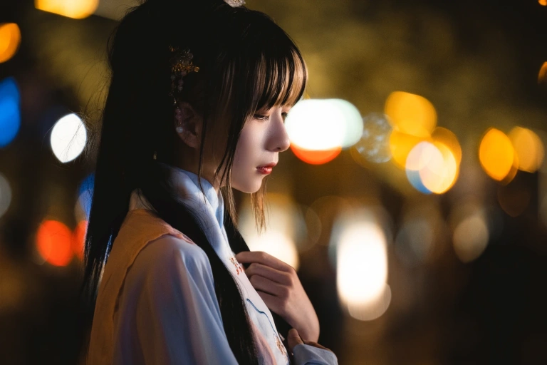 清青琴玖《隔世》主题写真：25张全套美图